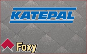 Однослойная гибкая черепица Katepal Foxy (Катепал Фокси)